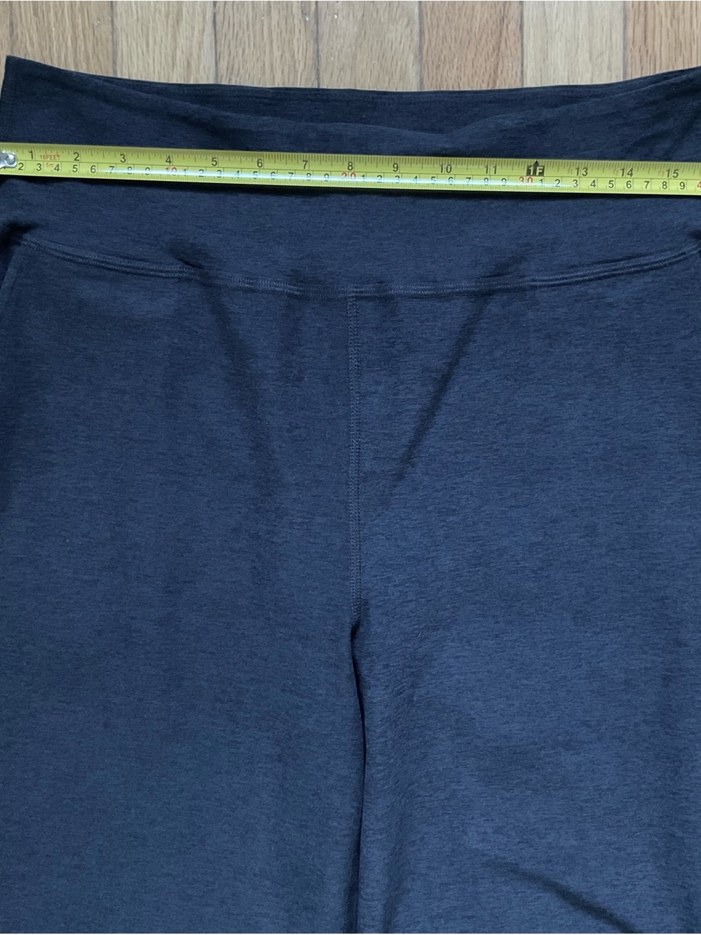 Beyond Yoga Womens Large Spacedye Laid Back Wide Leg Pants Black Casual Workout - Picture 4 of 7